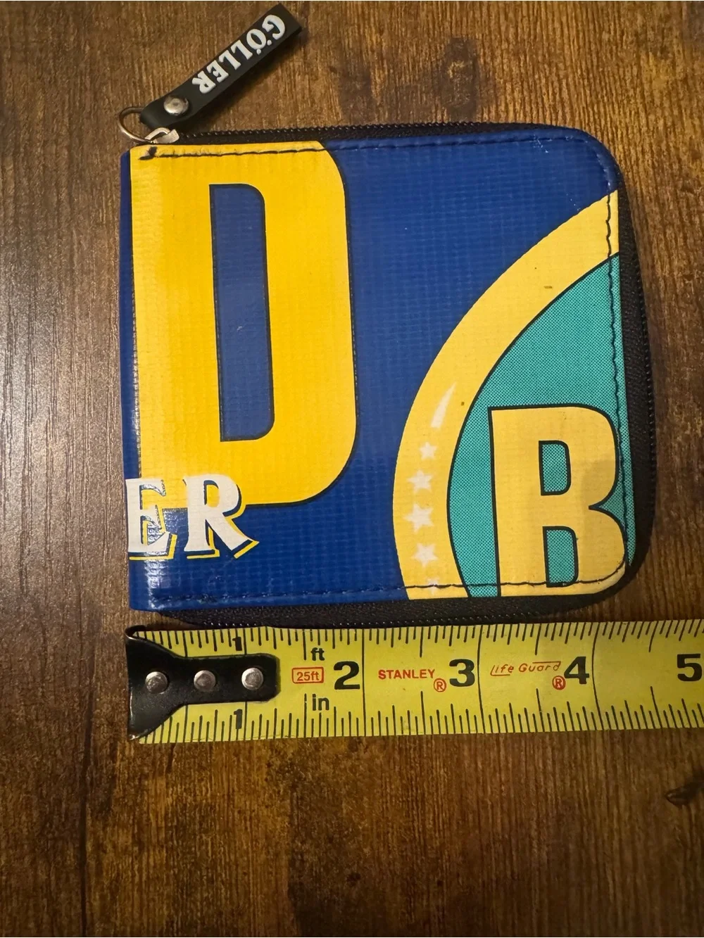 Goller Brewery Banner Vinyl Zip Around Wallet Coin Purse Germany Beer Promo